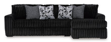 Load image into Gallery viewer, 981 Black 2pc Sectional