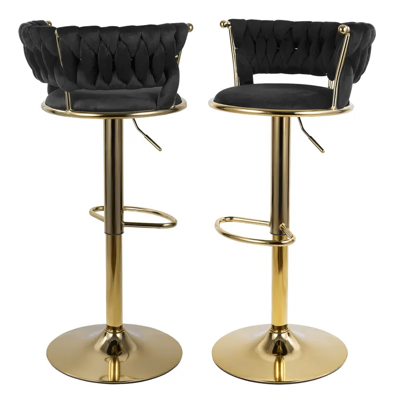 1139 Black Barstools