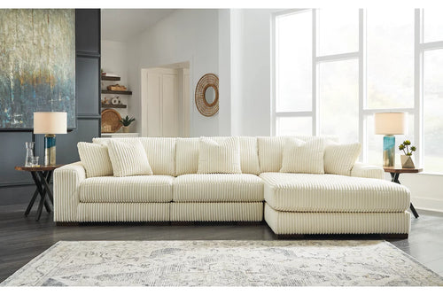 211 Ivory 3pc Sectional