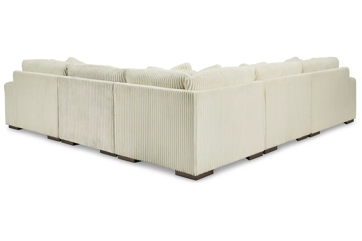 211 Ivory 5-Piece Sectional