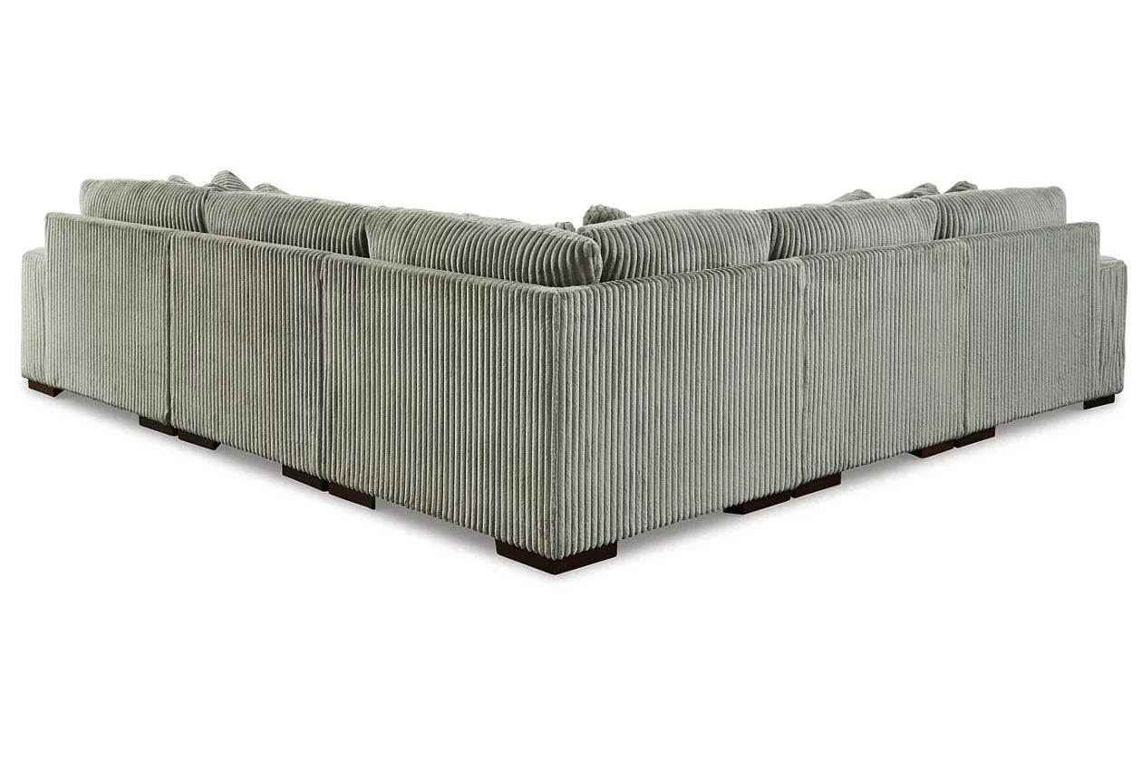 211 Grey 5-Piece Sectional