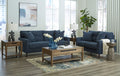 261 Navy Sofa & Loveseat