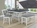 2727 6pc Counter Height Dining Set
