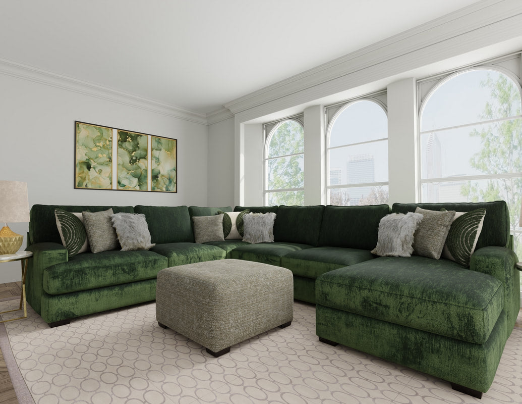 Corinthian 2900 - 3PC Sectional