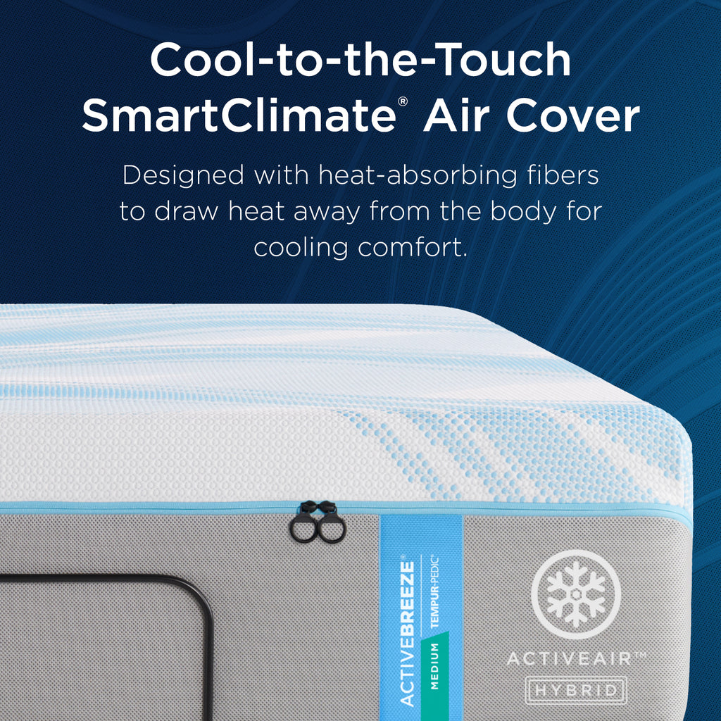 Tempur-Pedic® ActiveBreeze®  Medium Hybrid