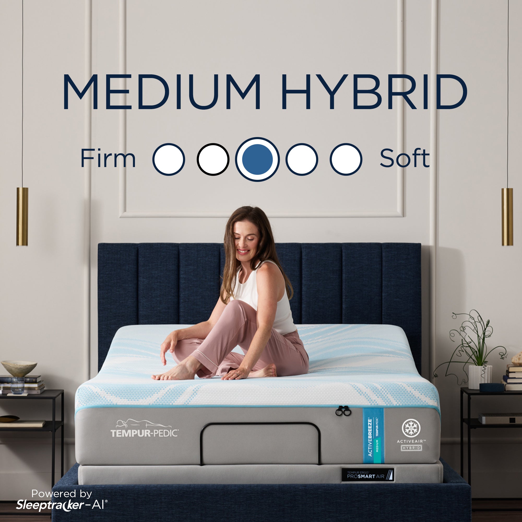 Tempur-Pedic® ActiveBreeze®  Medium Hybrid