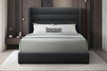 Hero Black Platform Bed (w/ Bluetooth Speaker)