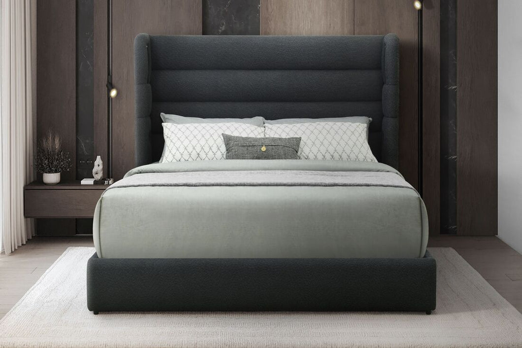 Hero Black Platform Bed (w/ Bluetooth Speaker)
