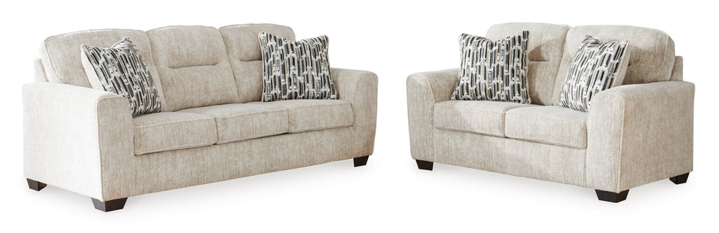 505 Parchment Sofa & Loveseat