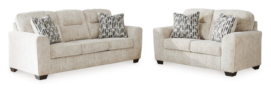 505 Parchment Sofa & Loveseat