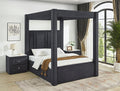 5117 Black Canopy Bed