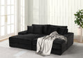 5400 Black Chaise Lounge