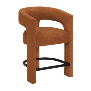 6054RN-24 COUNTER HEIGHT CHAIR -ORANGE