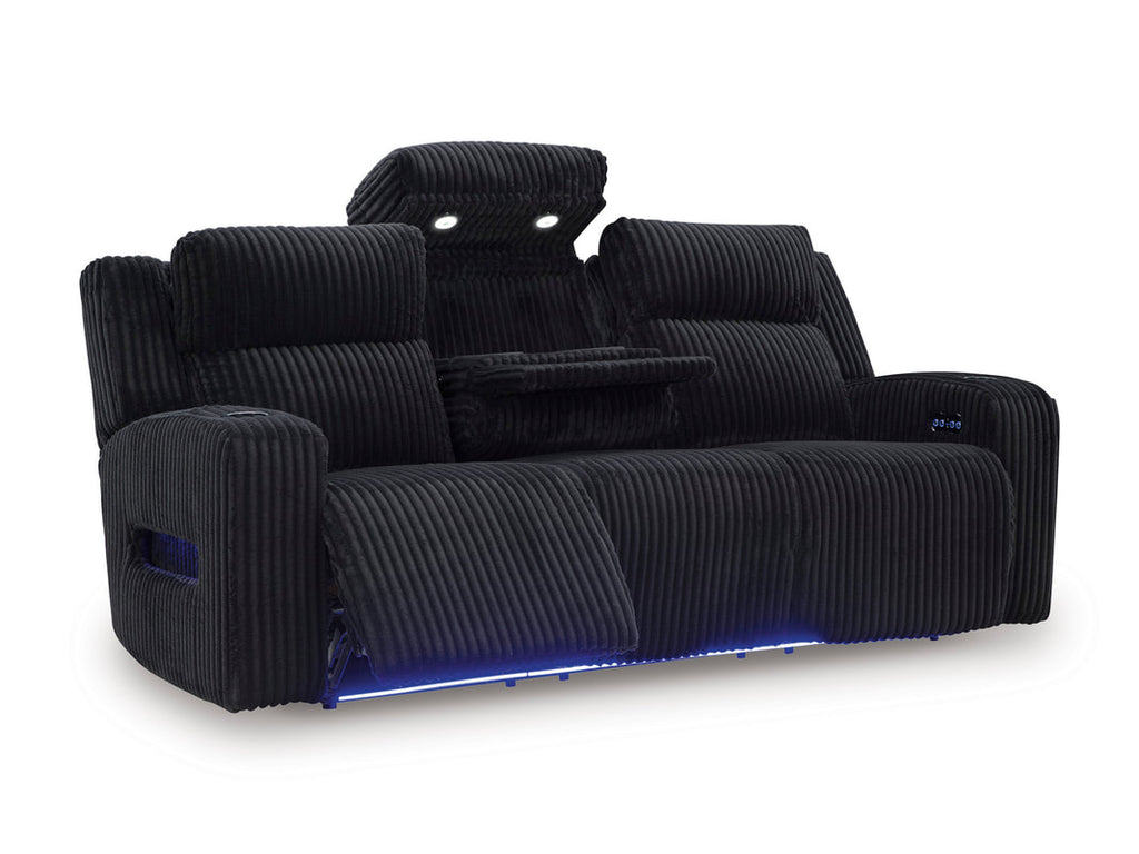 642-02 - 2PC or 3PC Power Reclining LED/STEREO Set