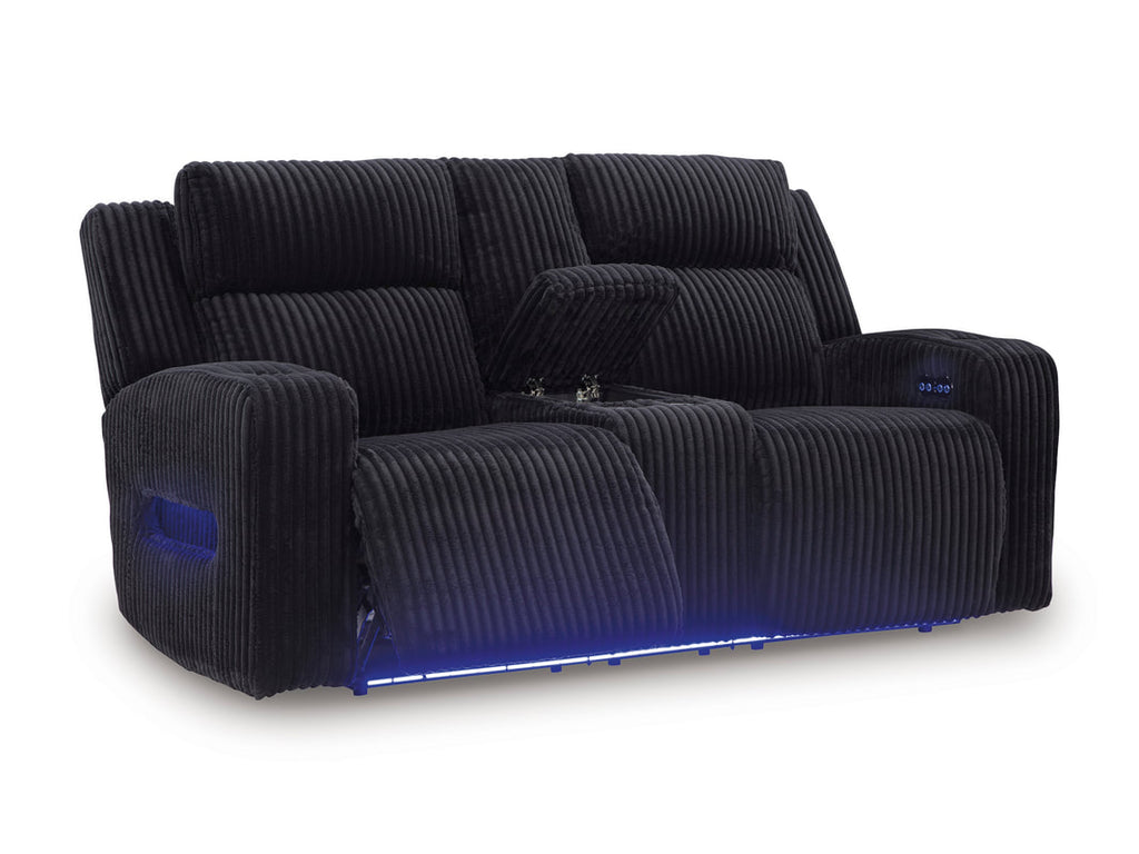642-02 - 2PC or 3PC Power Reclining LED/STEREO Set