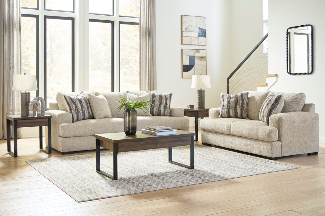 696-05 -OVERSIZED Sofa & Loveseat Set