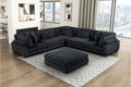 HE8555 Black Sectional