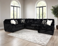 9800 Black Sectional
