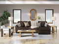 981 2pc Sectional -Chocolate
