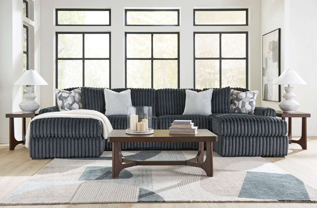981-05 3PC Double Chaise Sectional