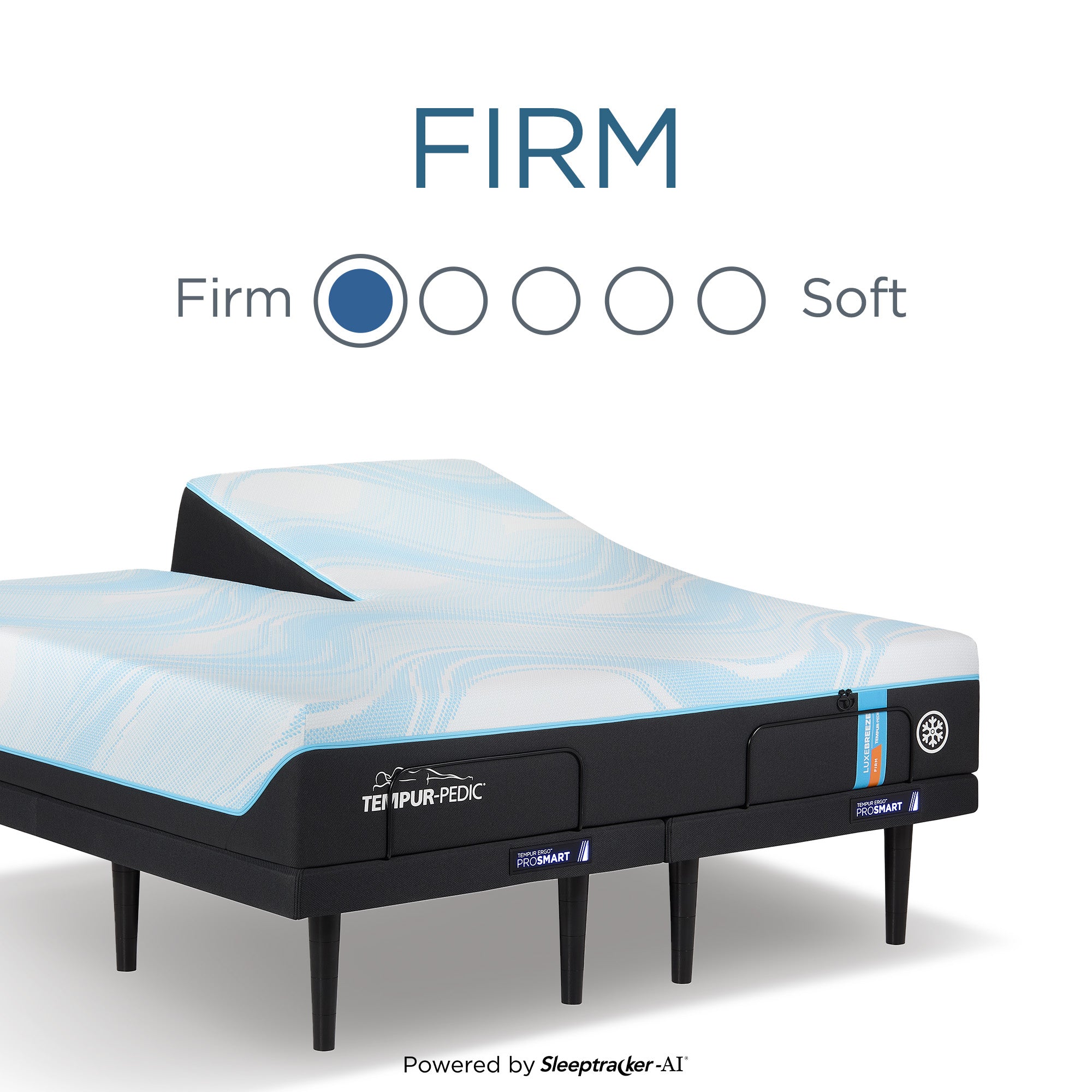 Tempur-Pedic® LuxeBreeze® Split Head King Firm