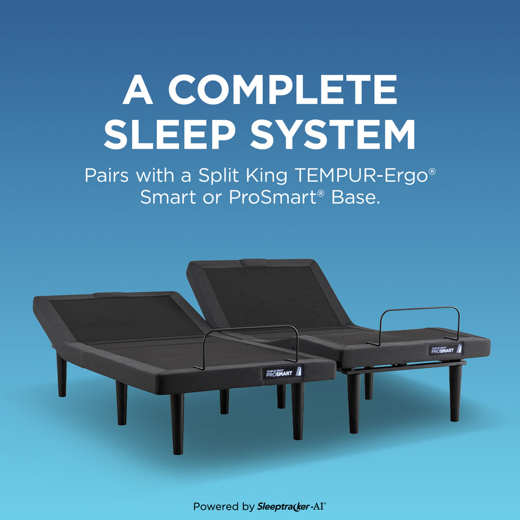 Tempur-Pedic® LuxeBreeze® Split Head King Medium Hybrid