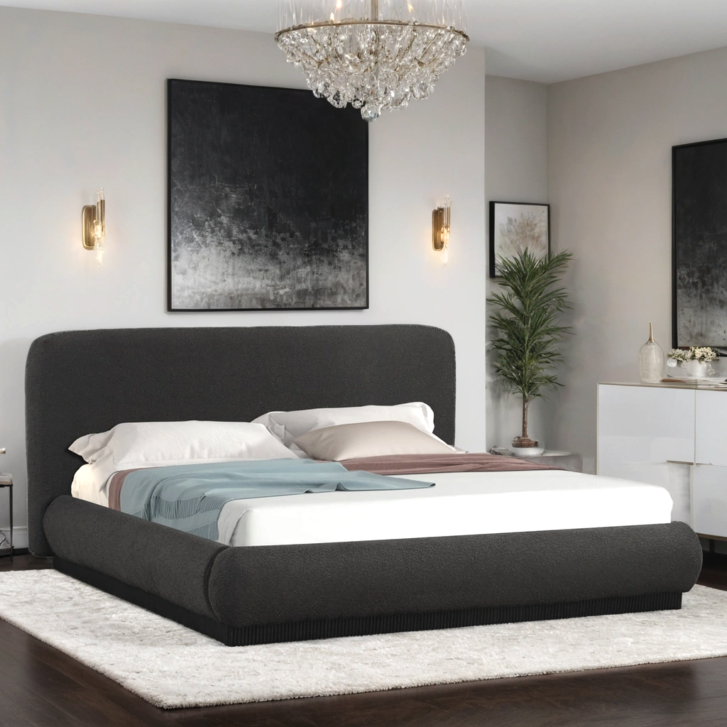 Annie Black Platform Bed