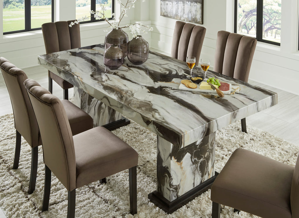 D581-26 Table and 6 Chairs Set