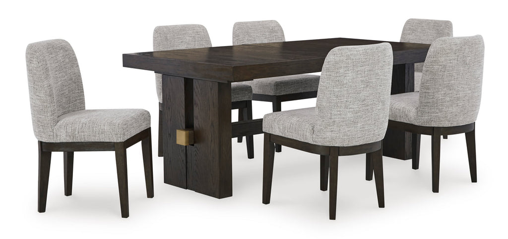 D984 - Table & 6 Chairs Set