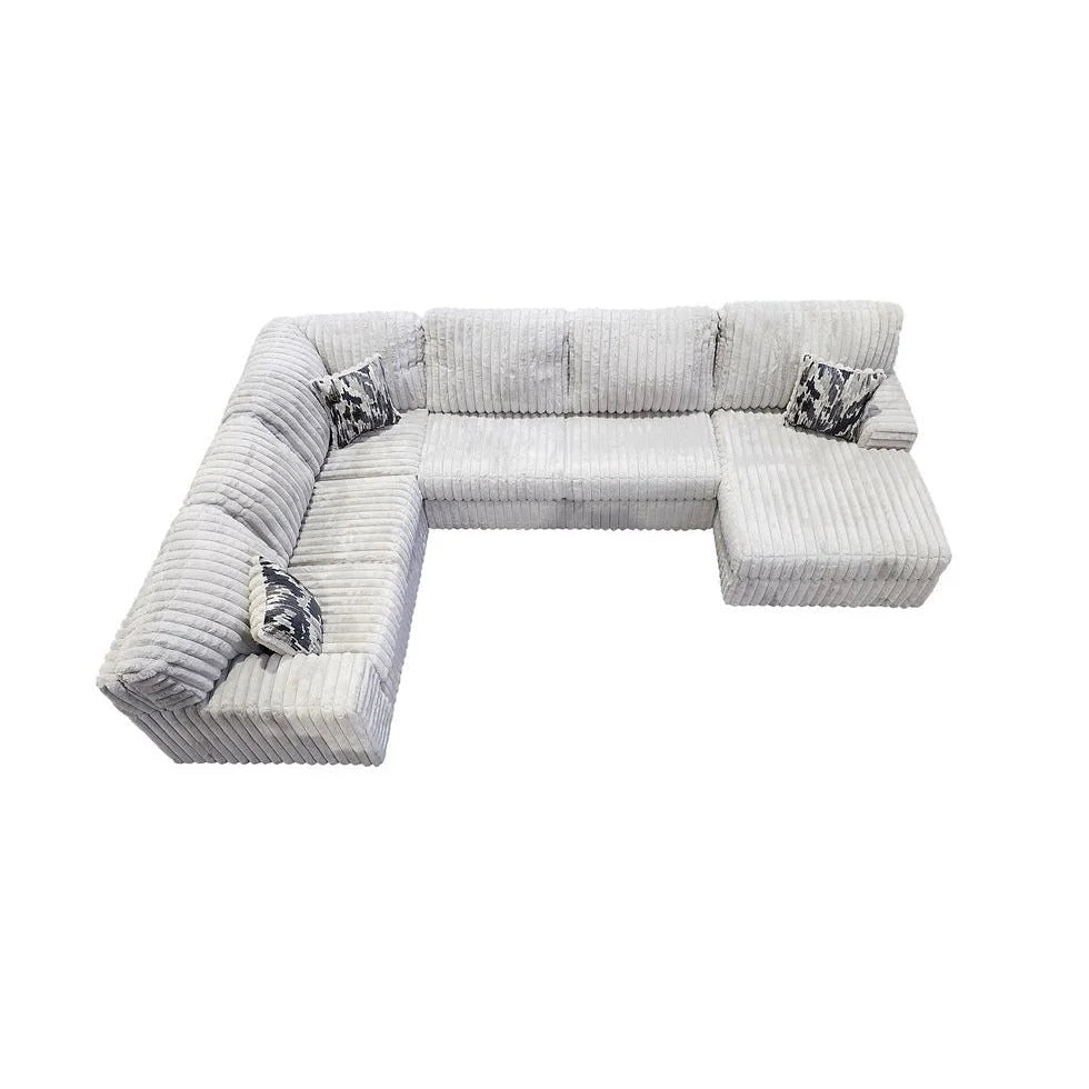 Austin Light Grey Sectional