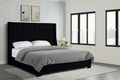 408 6ft Black Bed
