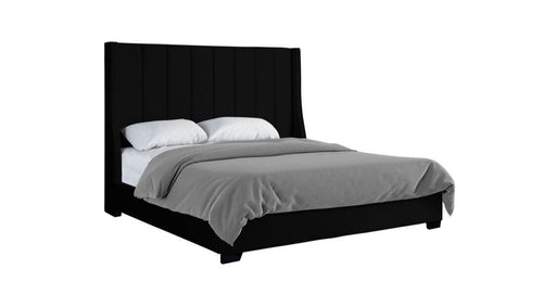 408 6ft Black Bed
