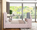 Future Pink Platform Bed