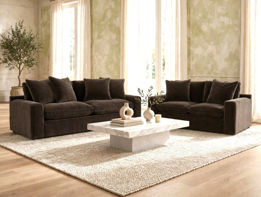 678-07 - *OVERSIZED* Sofa & Loveseat