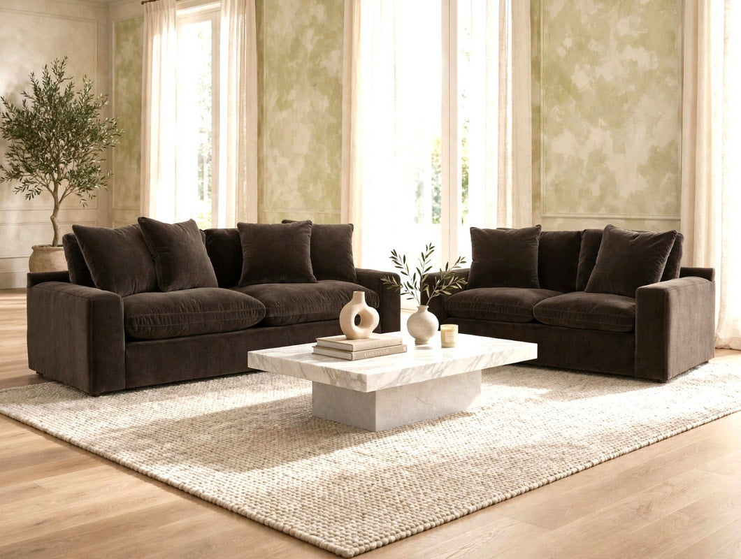 678-07 - *OVERSIZED* Sofa & Loveseat