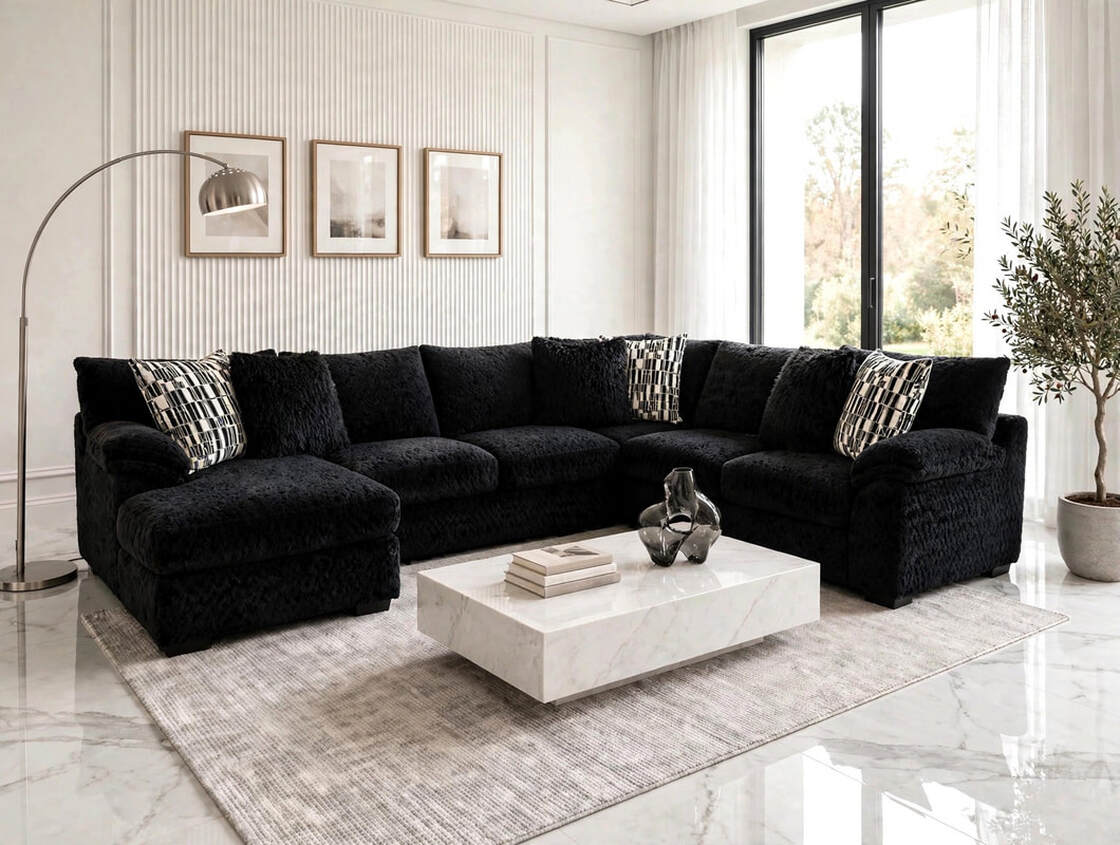 7808 Zig Onyx Sectional