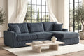 SOL Charcoal Reversible Sectional