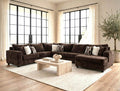 9900 Chocolate - 4PC Oversized Sectional