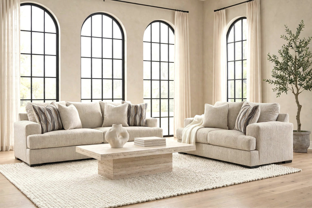 696-05 -OVERSIZED Sofa & Loveseat Set