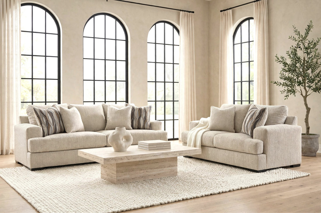 696-05 -OVERSIZED Sofa & Loveseat Set