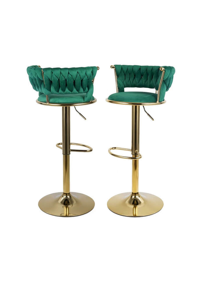 1139 Green Barstools