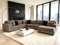 9900 Cocoa - 4PC Oversized Sectional