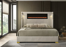 Load image into Gallery viewer, Romance2 Cream Platform Bed

