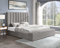 Valencia - Gray Platform Bed - Queen, King