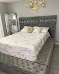 Paris Grey Platform Bed